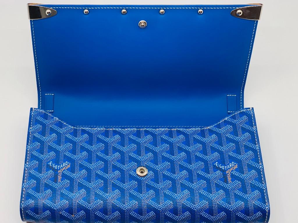 Goyard Goyardine Monte Carlo Bois - Blue Clutches, Handbags - GOY38084