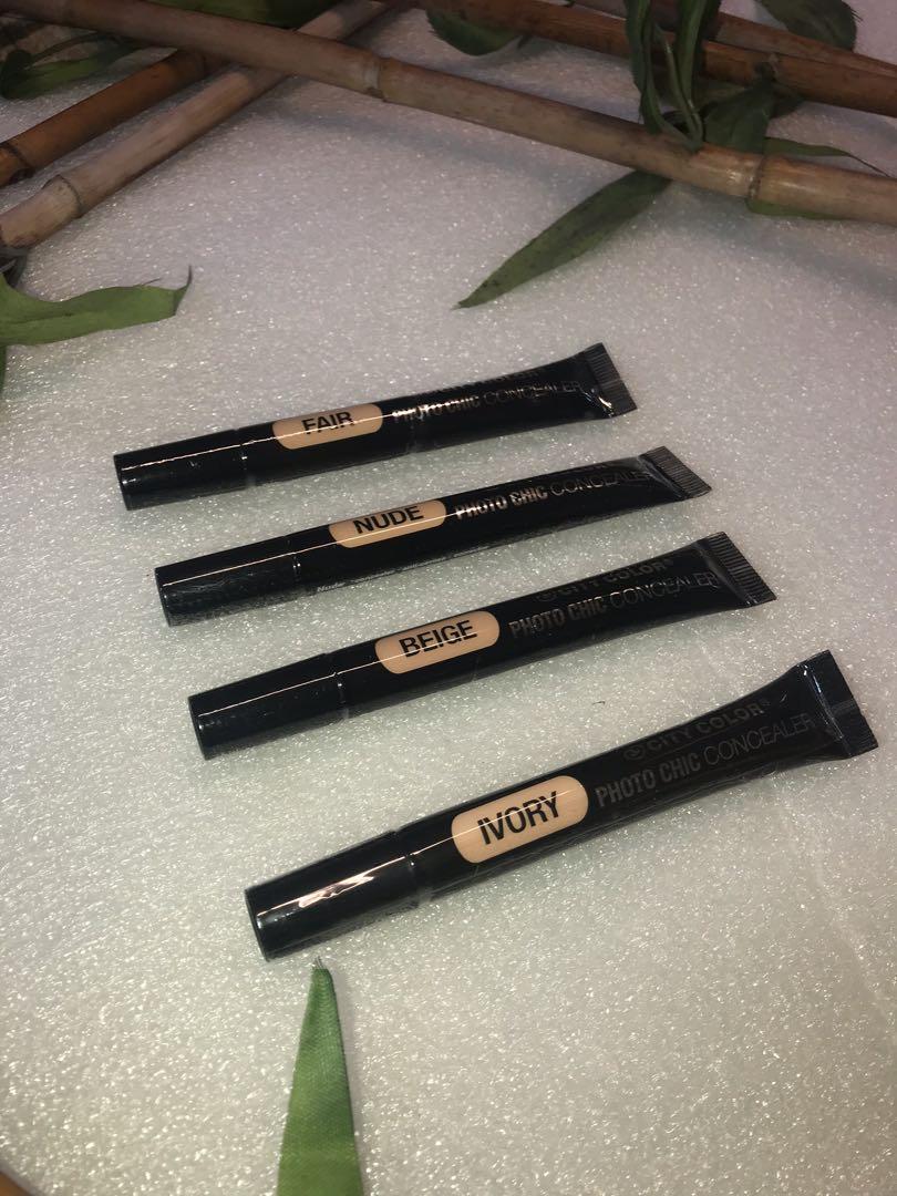 City Color Concealer [Wholesale] (Category: Makeup) located in Malolos. Submitted by affomatto (Listing ID 1054355238, Image 2). Description: Selling for my sister! Make-up items. The prices on the listing are correct. Selling it for an incredibly low price na since her business stopped their operations already. 😊 For wholesale, we can sell it for even lower prices. Just send me a PM! Thanks! P.S. I don’t know much about make-up application so I