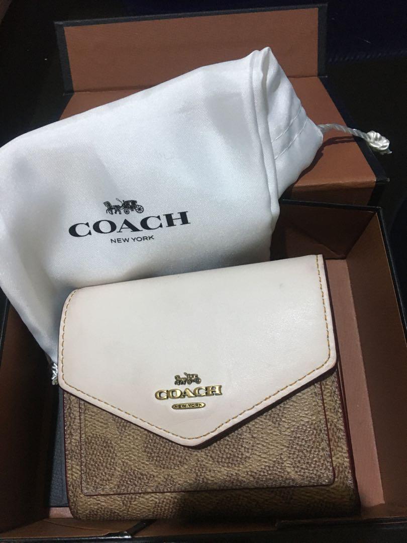 Coach flip wallet deals