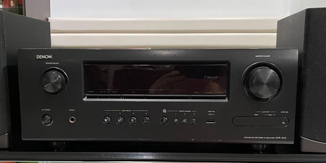DENON \u0026 Klipsch speakers, Audio 