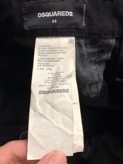 DSQUARED Men’s black jeans sz 44