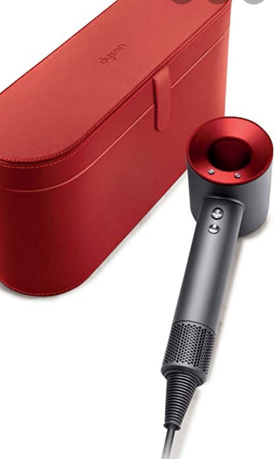Dyson Hair Dryer Red Limited Edition - Free same day delivery, Beauty &  Personal Care, Hair on Carousell