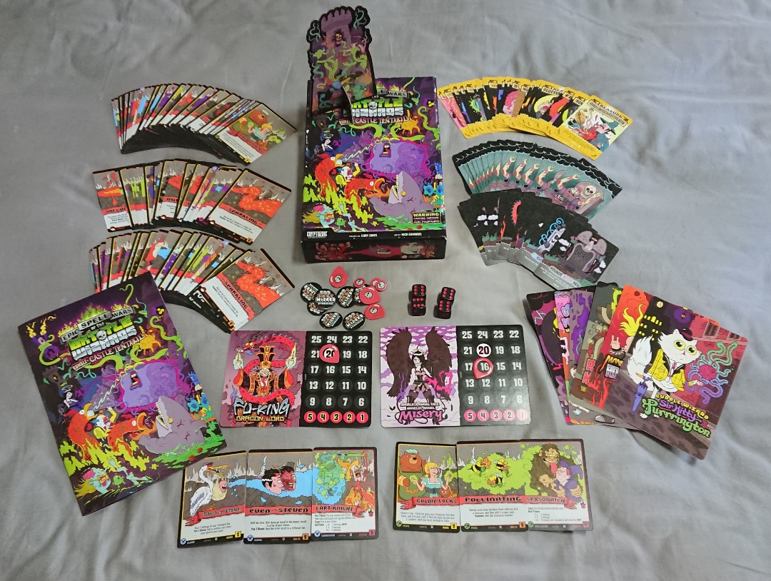 Epic Spell Wars Of The Battle Wizards 2 – Kartenspiel Für 2-6 Spieler Ab 15 – Witzig, Explosiv & Voller Zauber