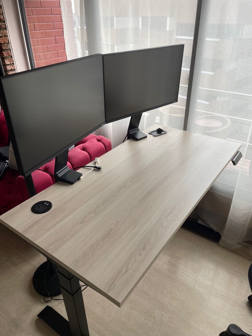 Ergoedge adjustable standing table Ampdesk Pro Furniture Home