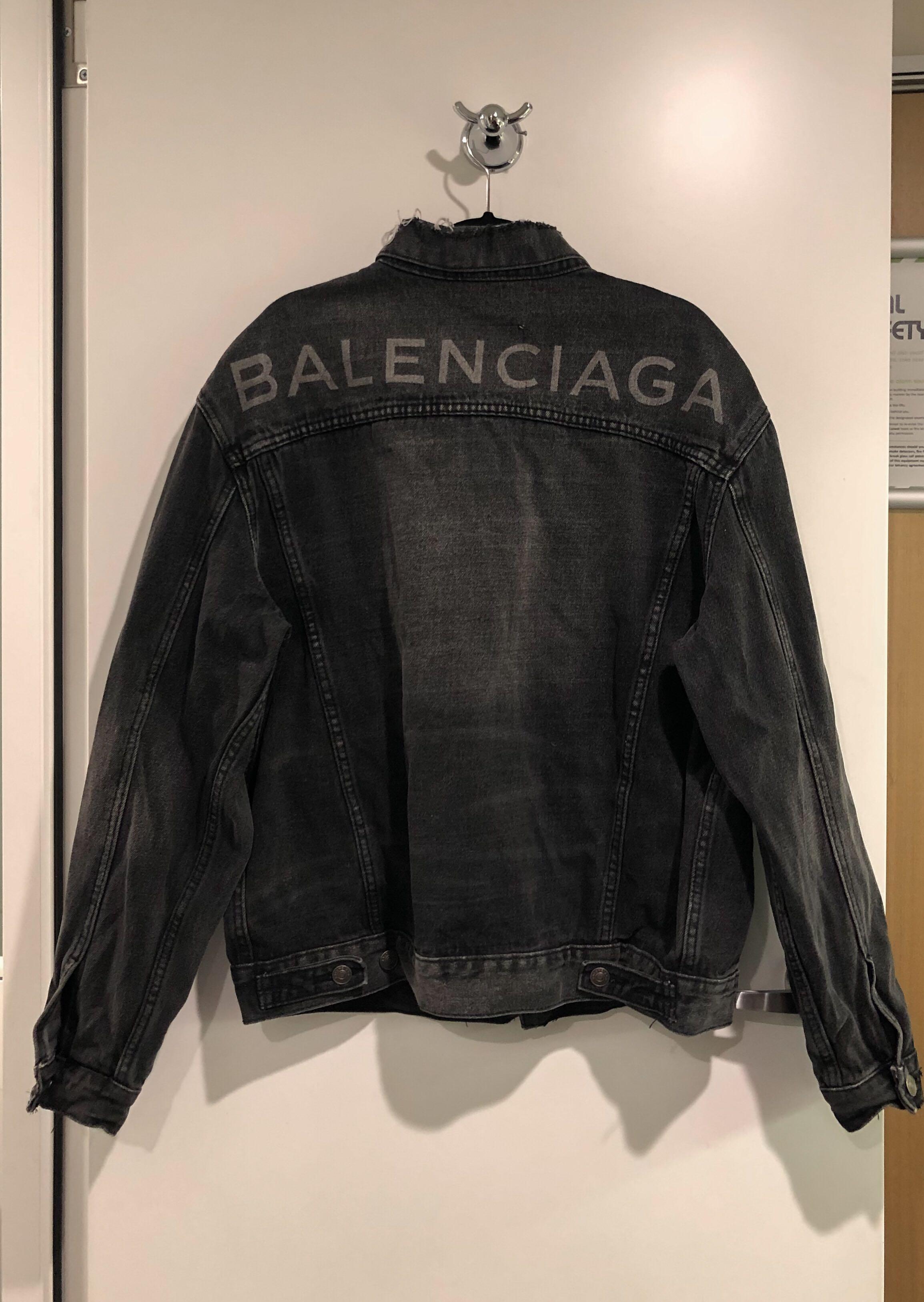 Balenciaga windbreaker fake best sale