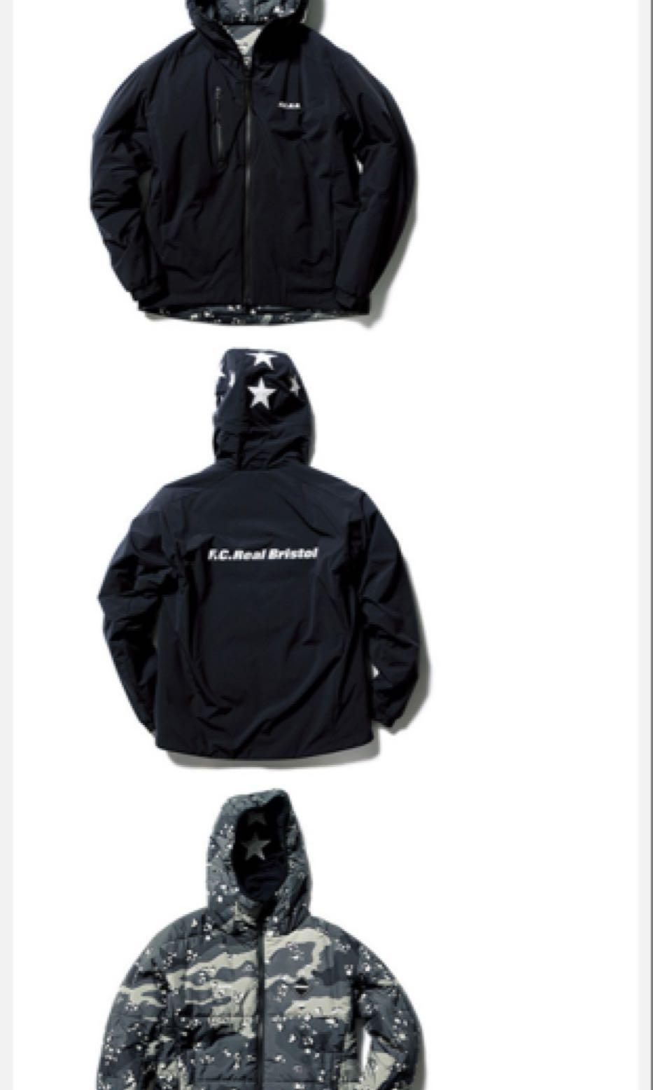 FCRB ブリストル REVERSIBLE TEAM PADDED JACKET