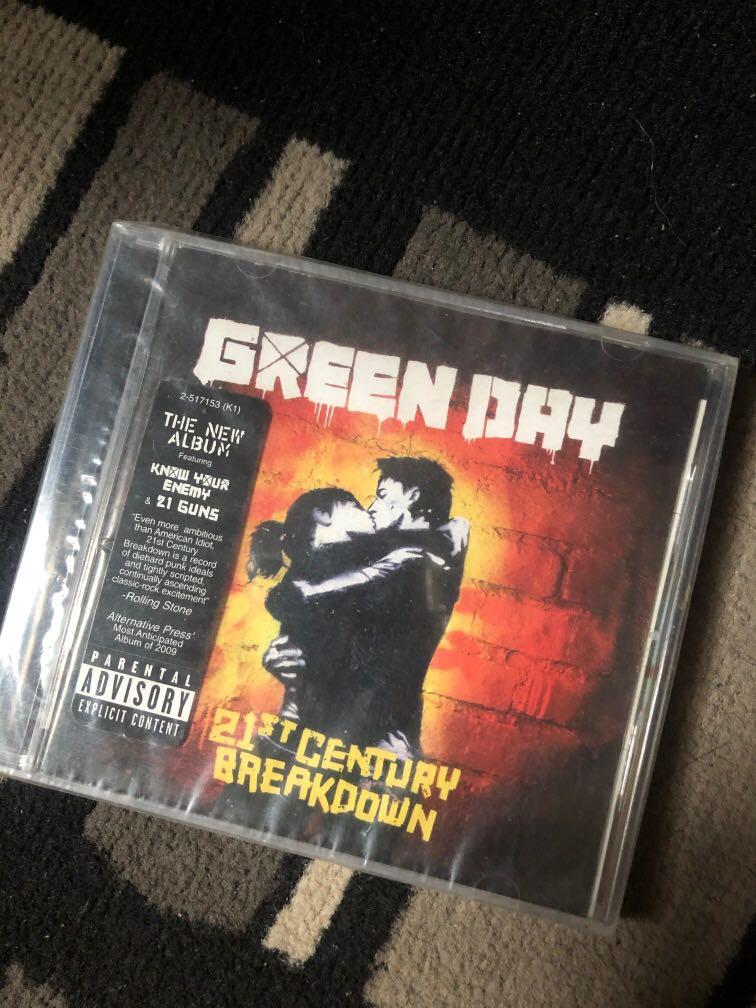 Green Day - 21st Century Breakdown (Category: Vintage Collectibles) located in Paranaque City. Submitted by johnsclutter (Listing ID 1054301061, Image 1). Description: Seal opened on one side only, no scratches, dents, paper folds, or any damage..