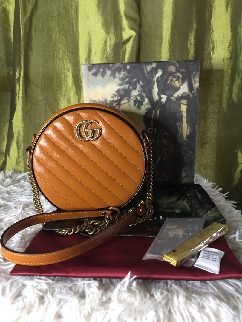 gucci brown sling bag