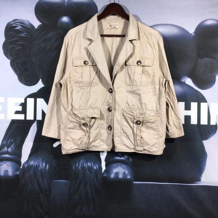 Gucci Vintage Multipocket Safari Jacket