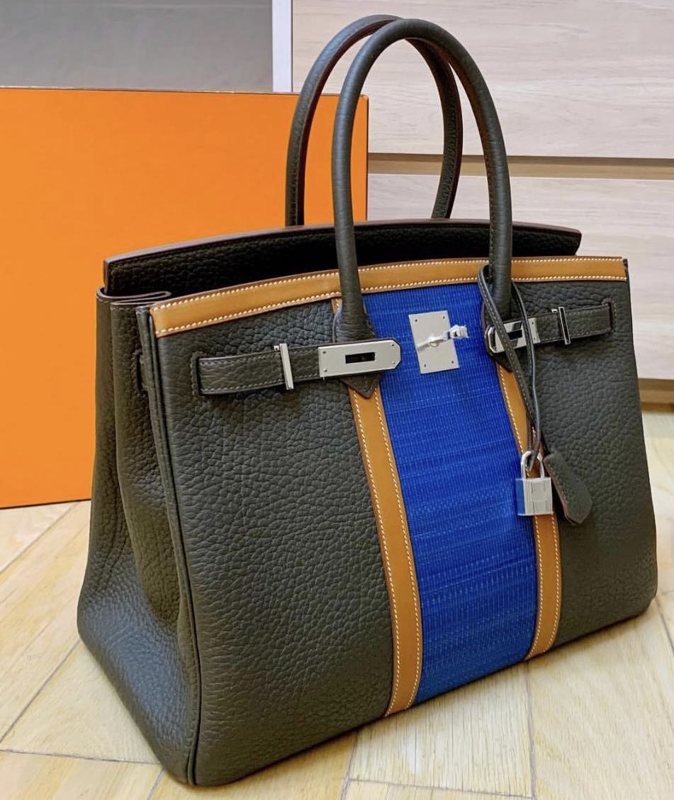 Hermes Tricolor Club Birkin 35 Ltd. Ed. Bag – The Closet