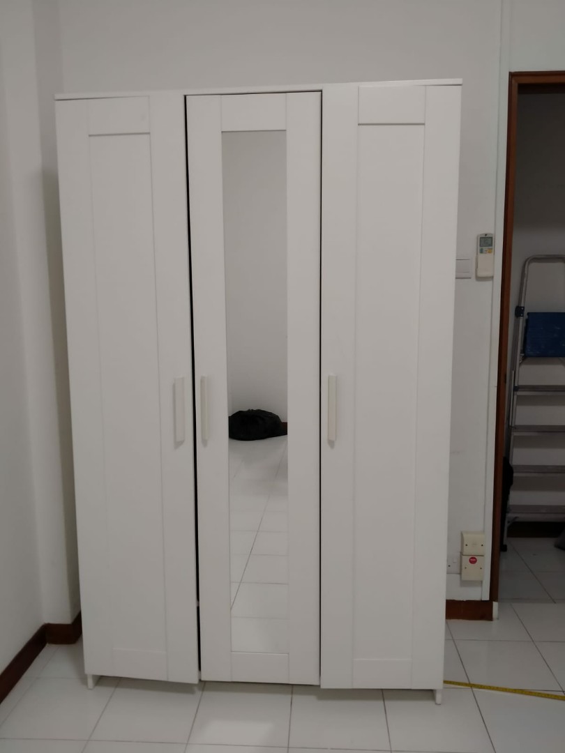 ikea brimnes wardrobe hardly used babies kids baby nursery kids furniture kids wardrobes storage on carousell