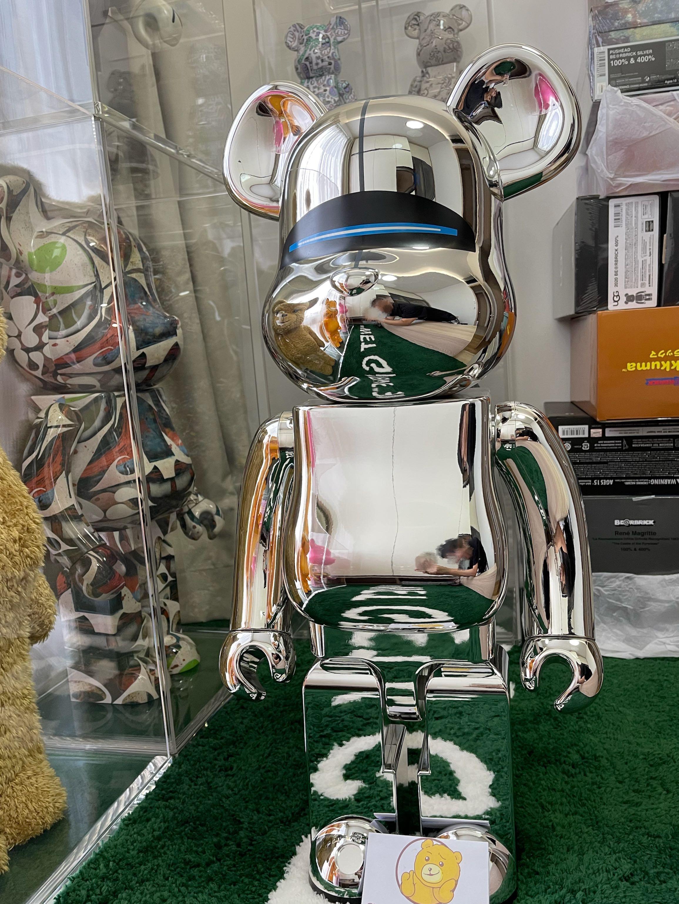 Pre-Order] BE@RBRICK x Sorayama Sexy Robot 1000% Silver bearbrick 