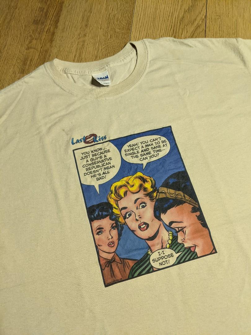 Last Kiss Cartoon Vintage Movies Games Comics Vtg Vintage Men S Fashion Clothes Tops On Carousell Free download high quality cartoons. carousell