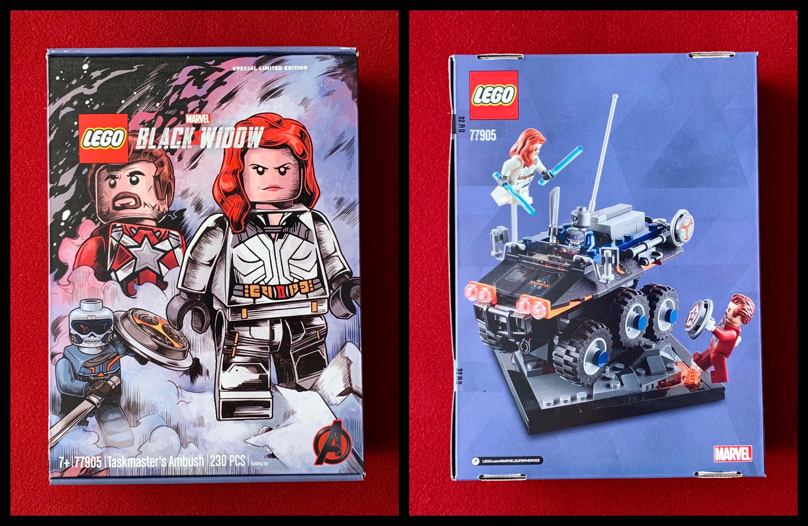 Lego 77905 Black Widow Taskmaster s Ambush SDCC Edition Hobbies Toys Toys Games on Carousell