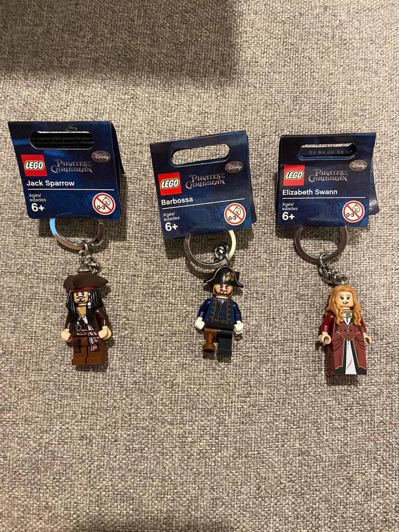 Jack sparrow lego keychain sale