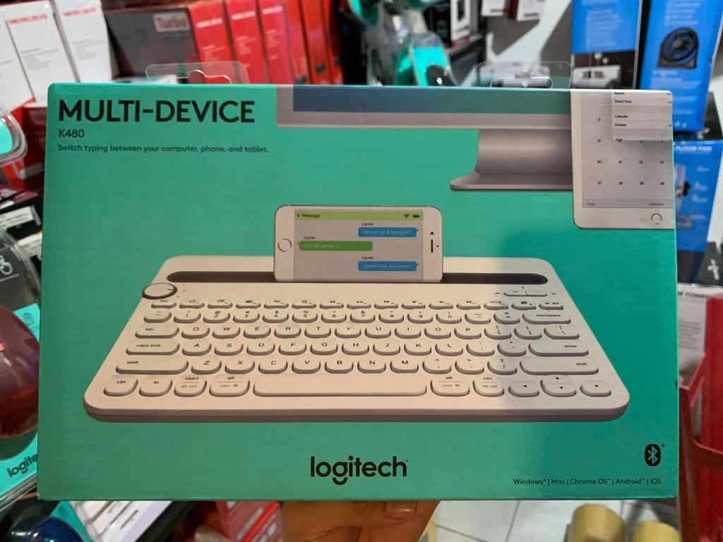 Logitech K480 Bluetooth Multi-Device Keyboard, Computers & Tech, Parts ...