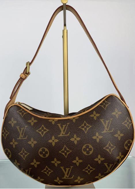 Louis Vuitton Rare Monogram Loop Chain Hobo Crossbody Croissant Bag 1118lv34