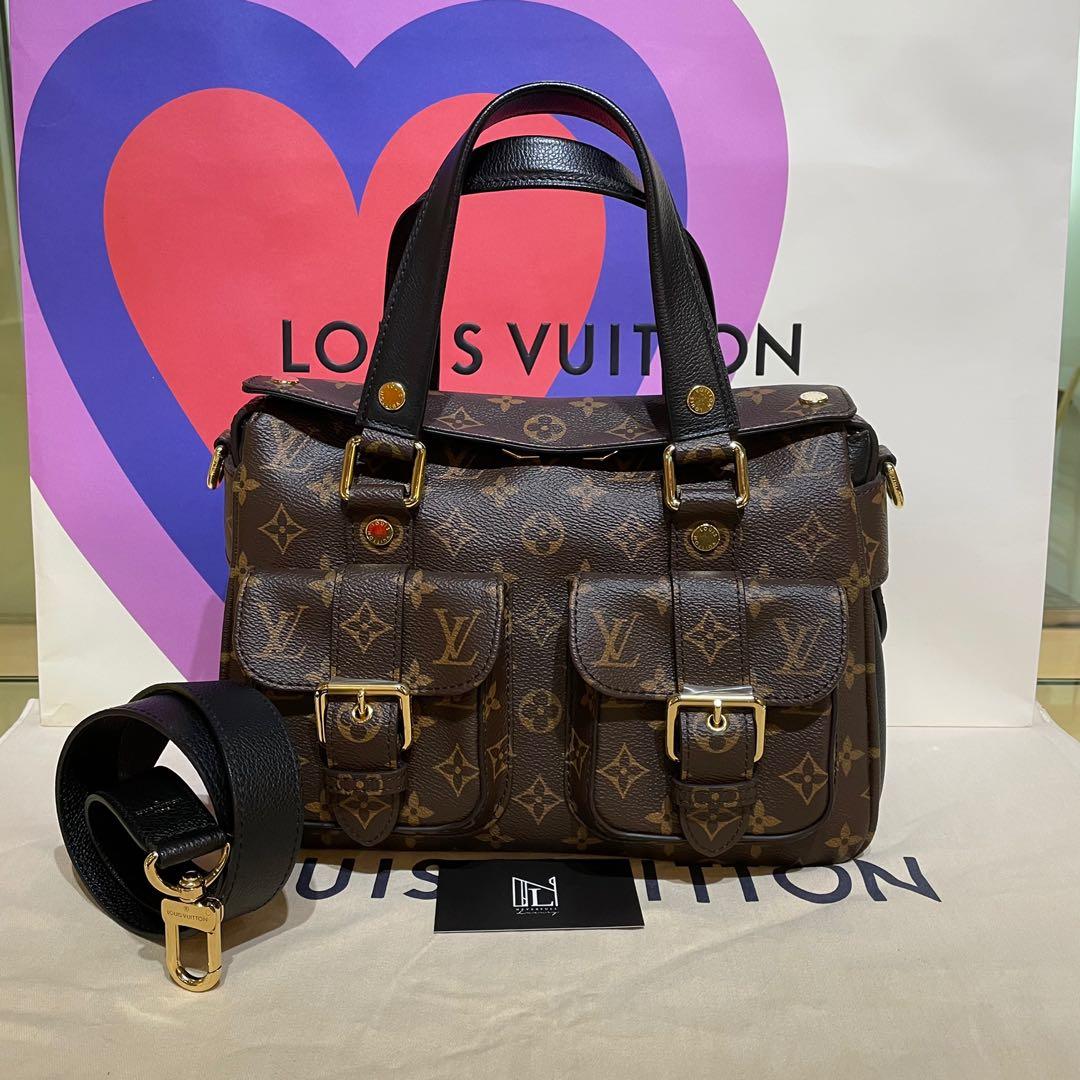 Louis Vuitton Manhattan Noir Monogram Bag