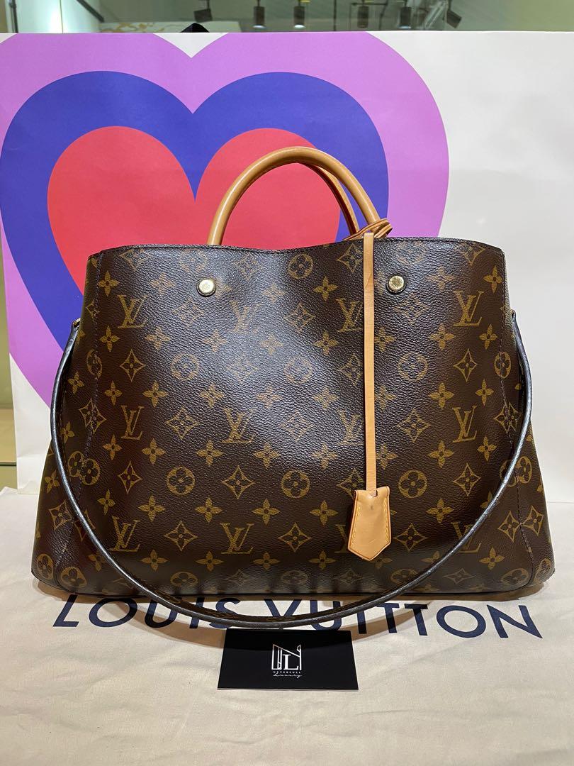 Louis Vuitton, Bags, Authentic Lv Montaigne Gm Monogram