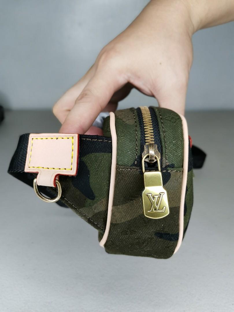 Louis Vuitton Supreme Camo Sling Bag, Men's Fashion, Bags, Sling