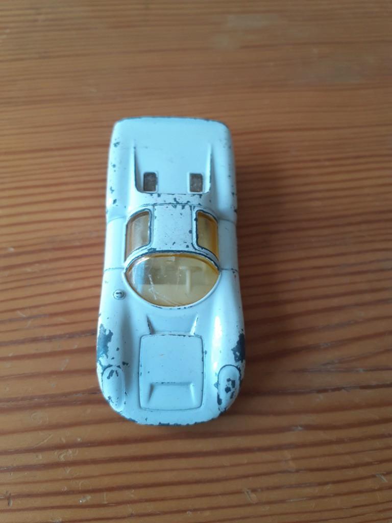 Matchbox Lesney Porsche 910 (1970) (Category: Vehicle & Diecast Models) located in Paranaque City. Submitted by donjuan_thegreat (Listing ID 1054444609, Image 3). Description: Item in good vintage condition With paint chips as seen in pics Die Cast Metal Made in England 1970 Superfast Series Dimensions: L 7.5 cm W 3.2 cm H 1.5 cm For pick-up in UPS 5 Paranaque or can ship at buyers expense.