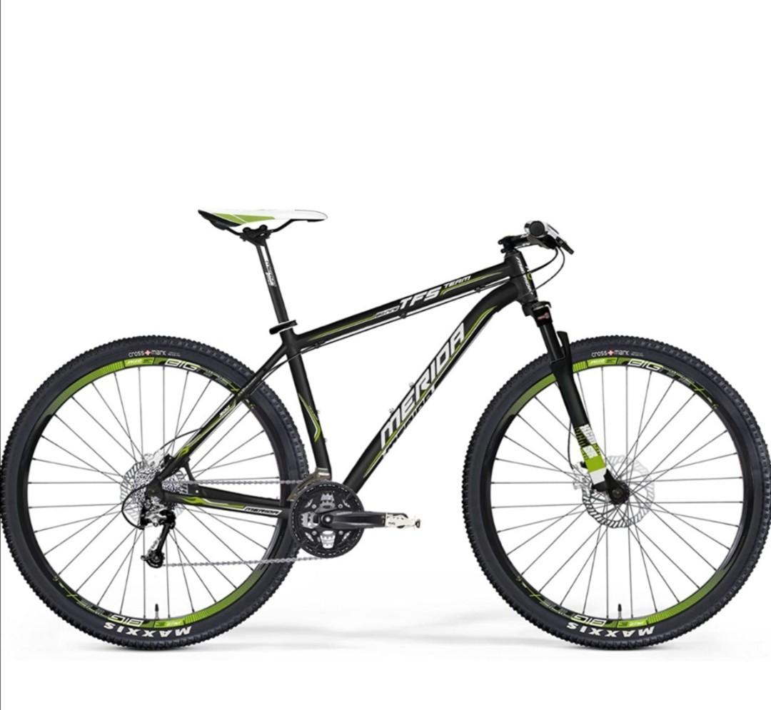 Merida Big Nine TFS 300 Matt Mountain Bike Black 29er