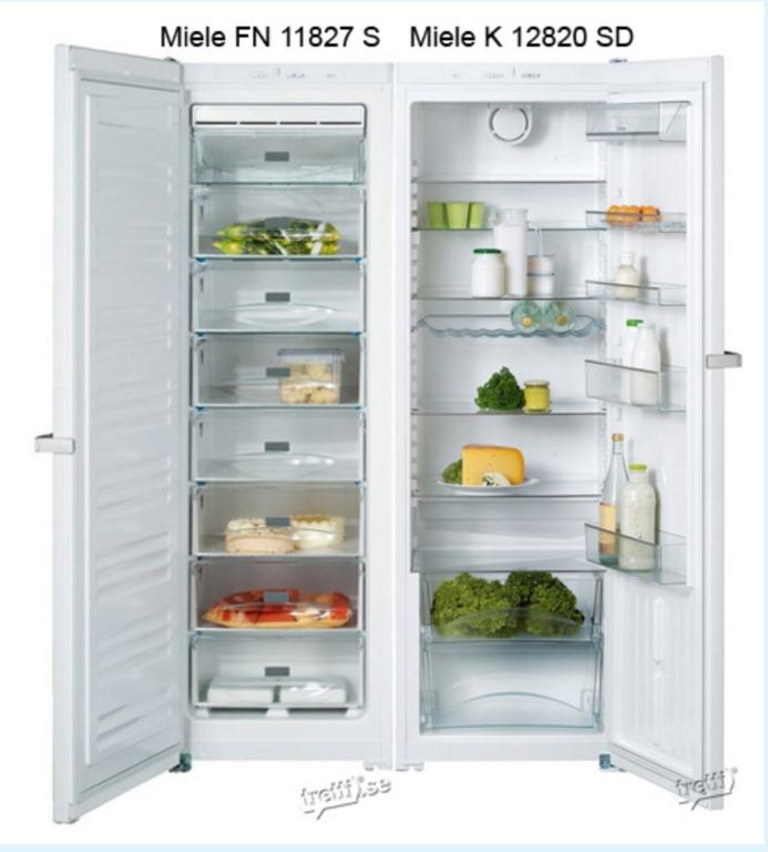 Miele refrigerator fridge used, TV & Home Appliances, Kitchen