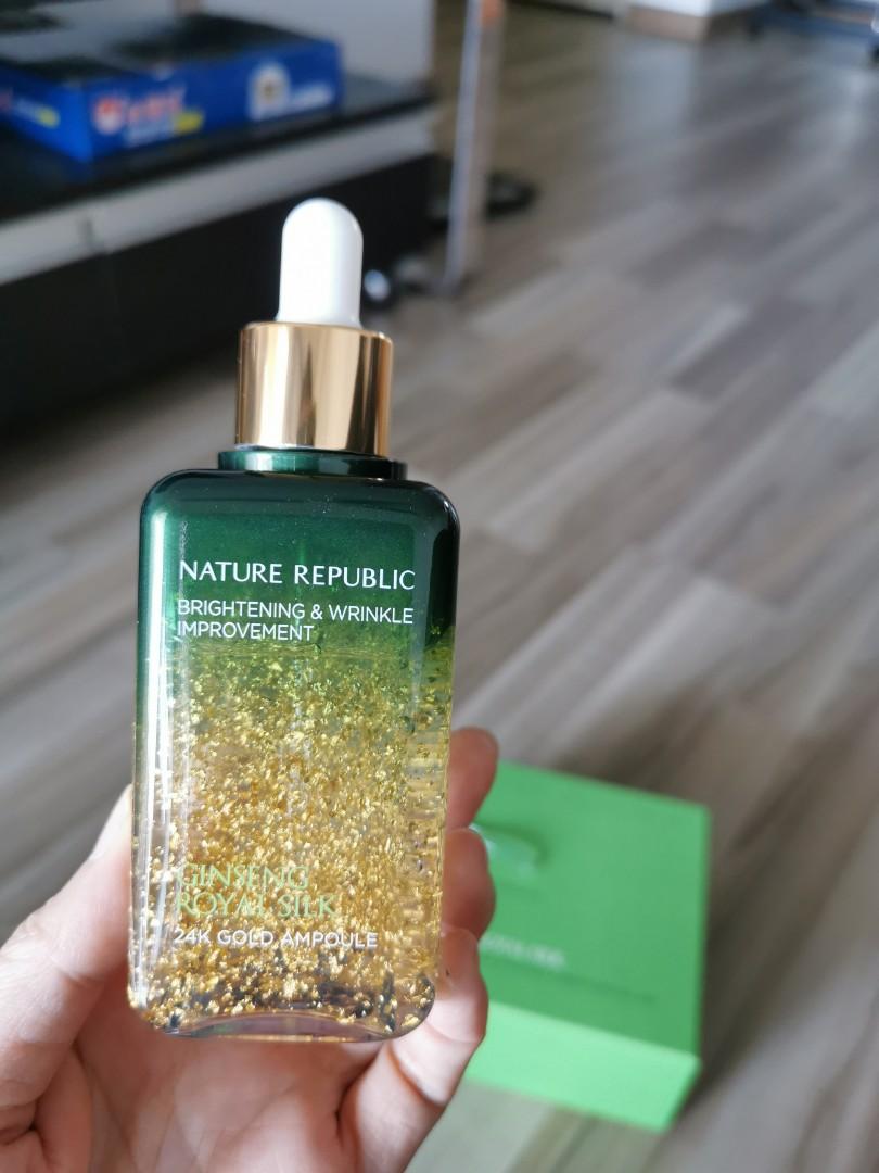 [Nature Republic] Ginseng Royal Gold Silk Set main image 1
