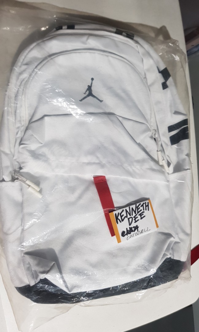 Jordan air patrol backpack white deals