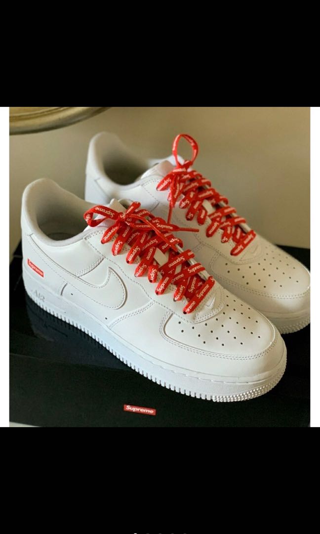 Nike Supreme AF1s, Men's Fashion, Footwear, Sneakers on Carousell