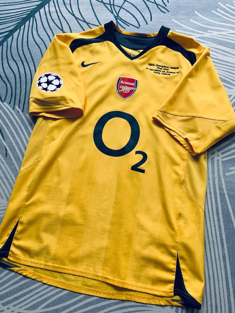 Arsenal 2006 jersey sales