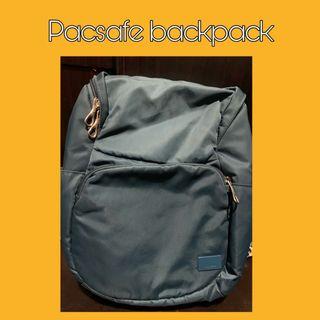 Pacsafe anti theft backpack