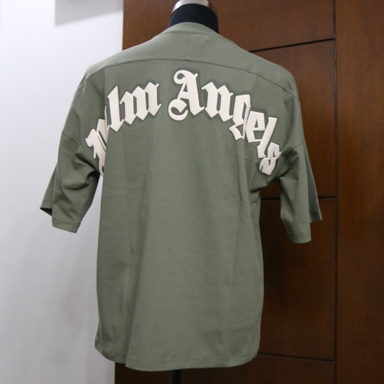 palm angels shirt green