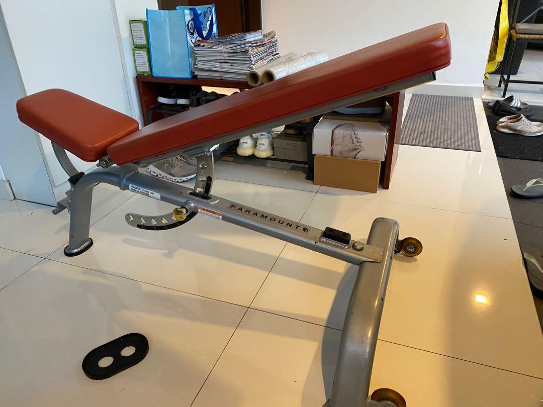 Paramount adjustable bench sale