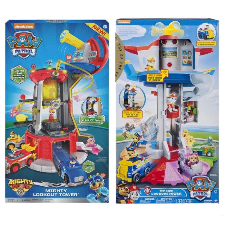 Paw patrol lookout tower cars online