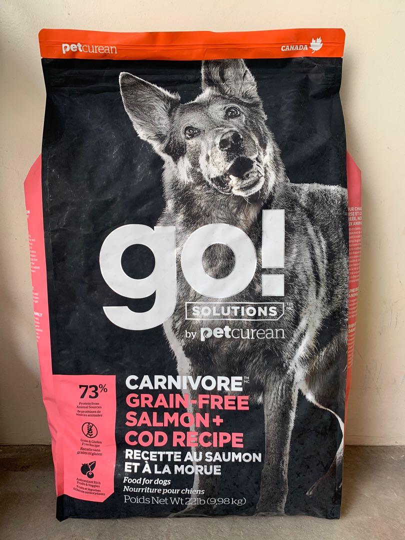 Petcurean Go Salmon Cod All Life Stages Pet Supplies Pet Food On Carousell