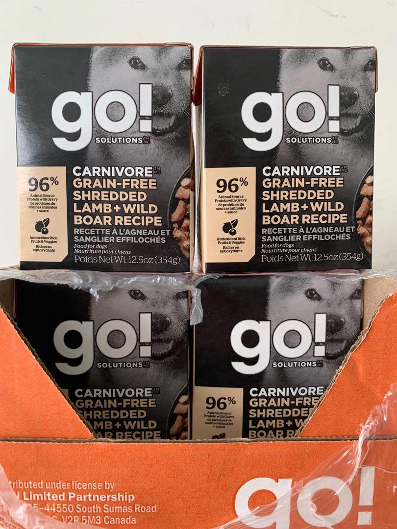 Petcurean Go Tetra Wet Food For Dogs Pets Supplies Pet Food On Carousell