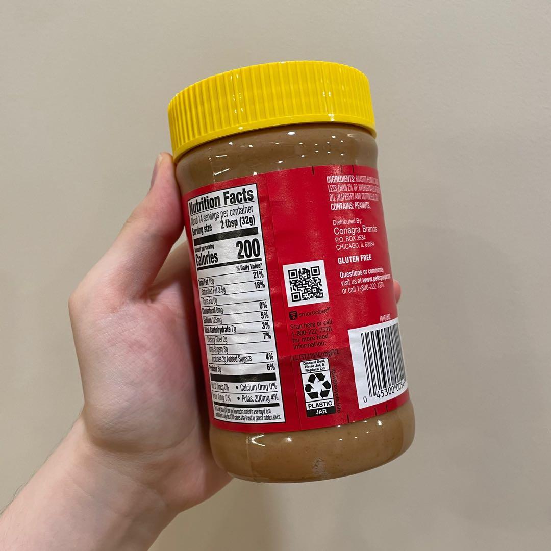 Peter Pan Creamy Peanut Butter 16 3oz Expires Nov 2021