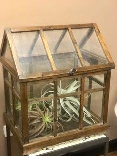 Planter glass house