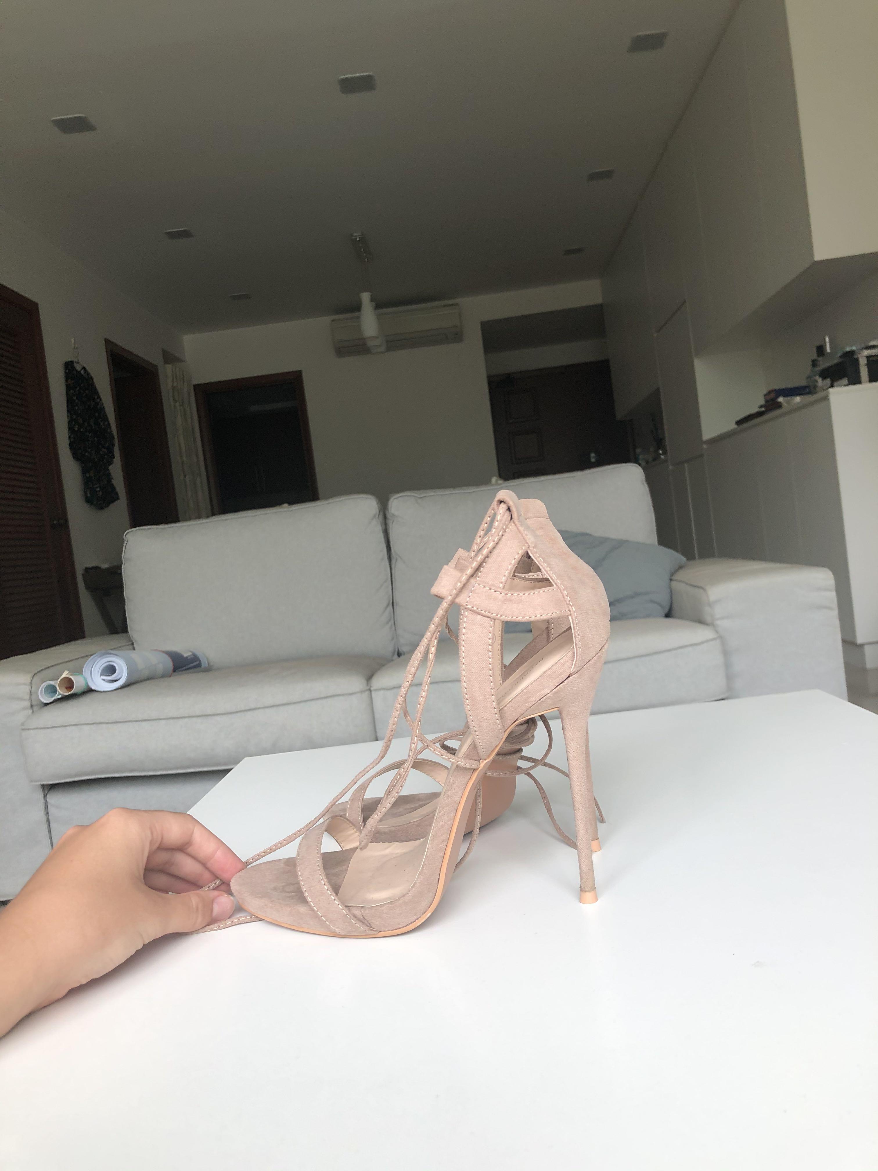 Nude heels best sale plt