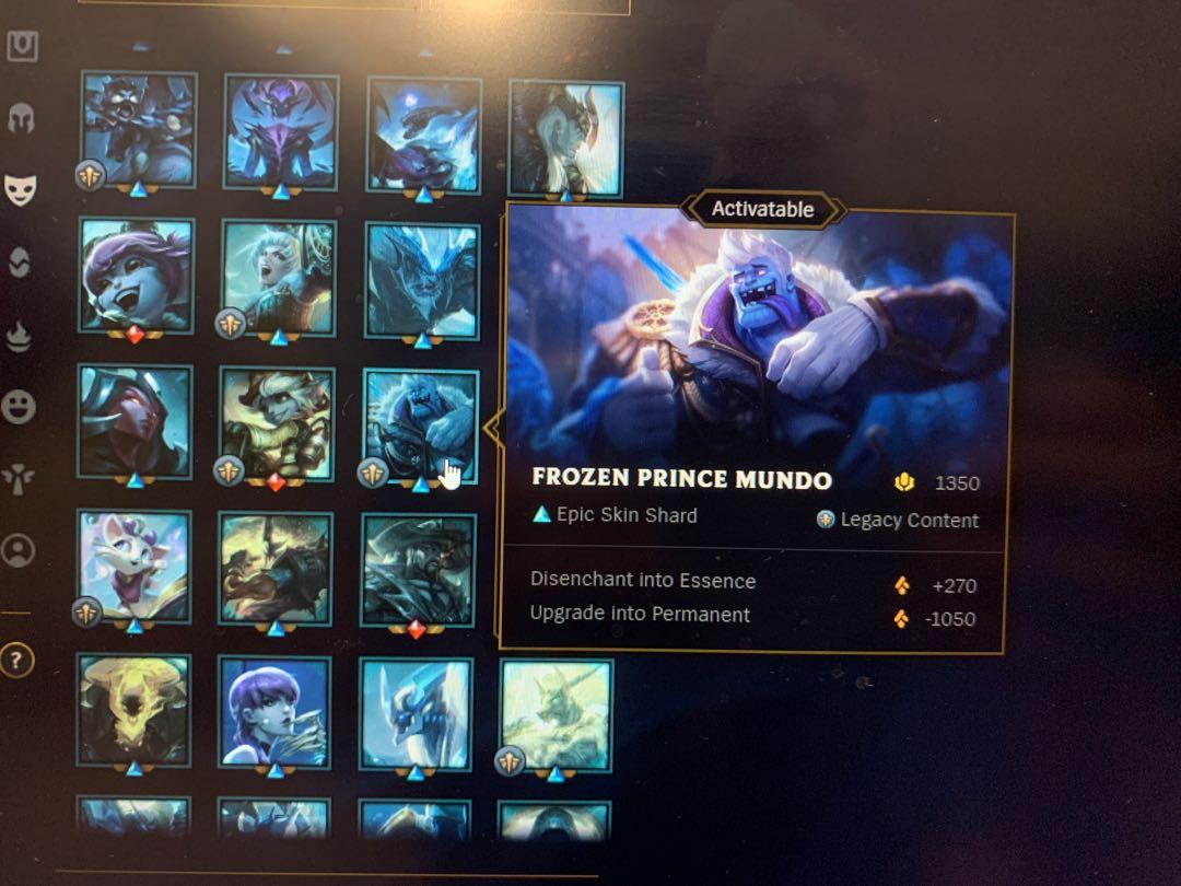 League of legends account with young ryze, Video Gaming, Gaming