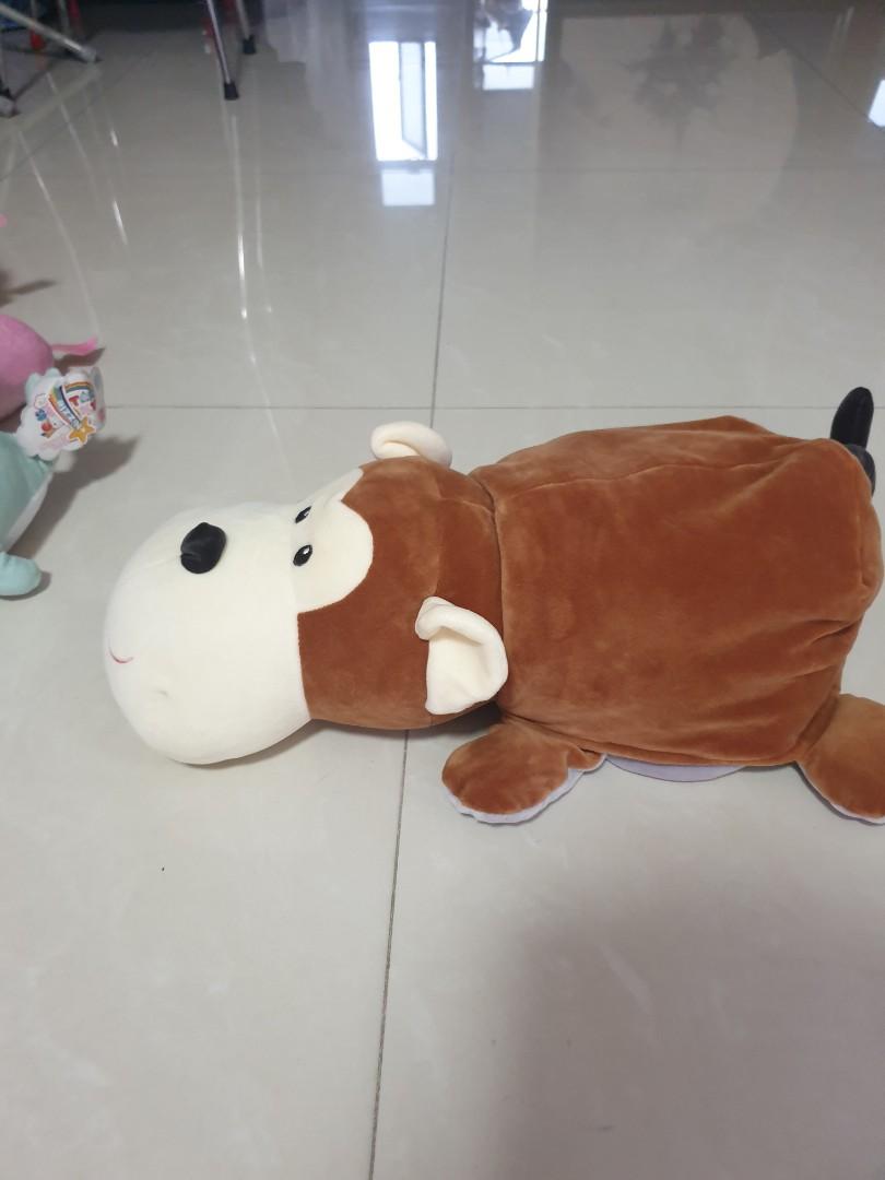 reversible elephant plush
