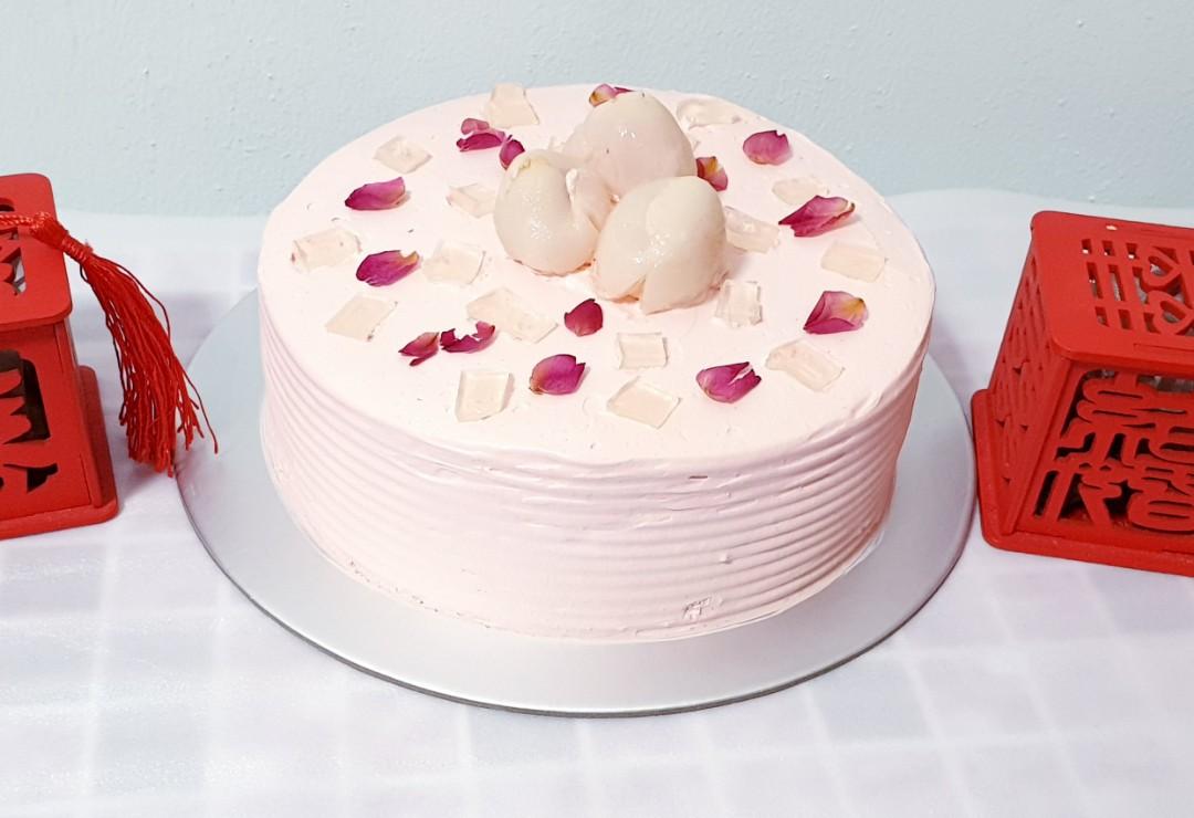 Our gorgeous Lychee Rose Cake consists of a rose flavoured sponge, our  signature light and airy buttercream recipe perfumed with rose… | Instagram