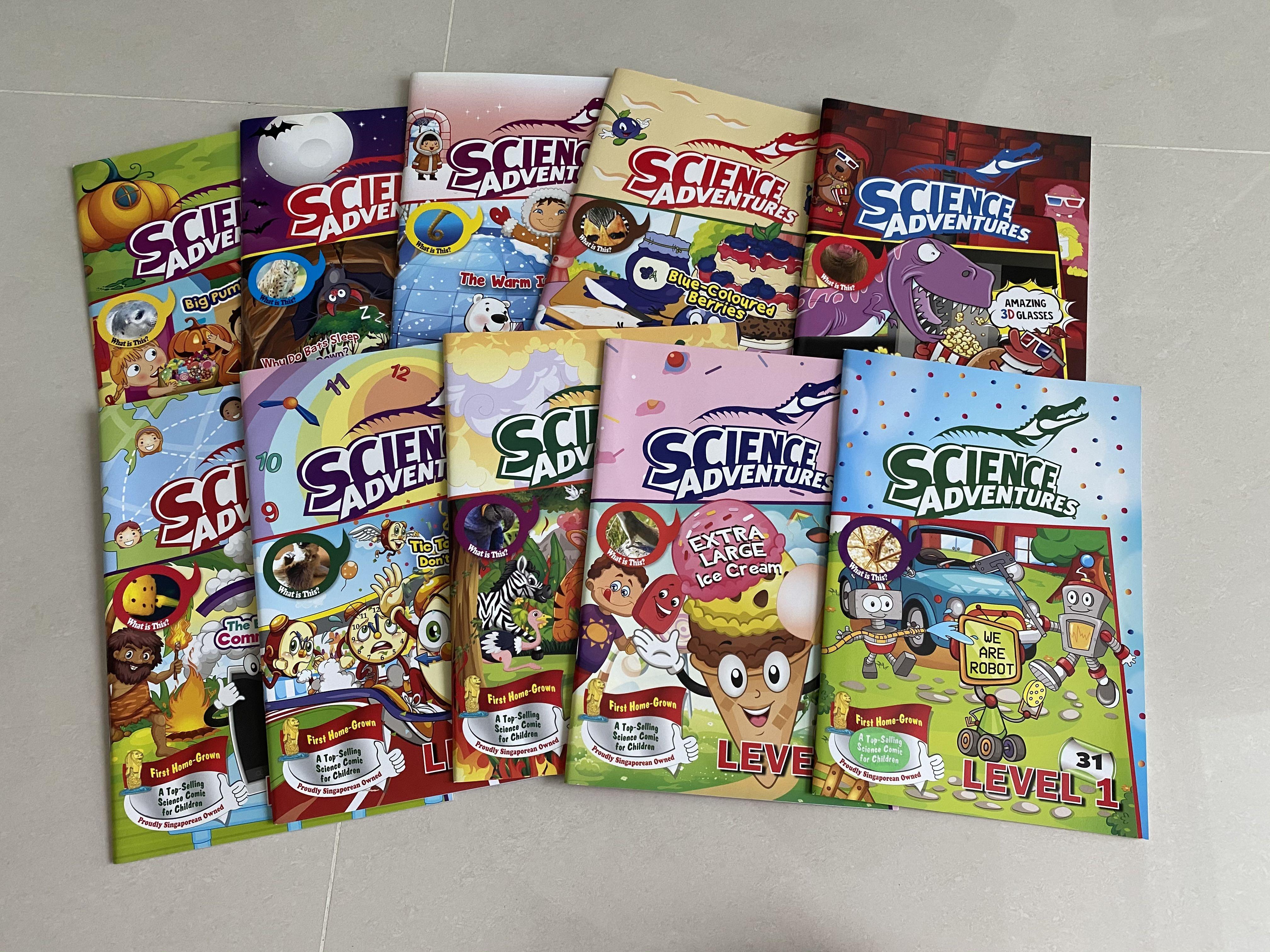 Science Adventures Level 1 No.31-40, Hobbies & Toys, Books & Magazines ...