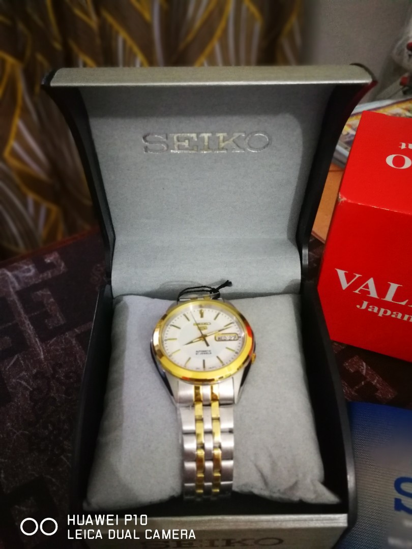 Seiko SNKL24K1 Automatic Two Tone Watch For Men Men s Fashion