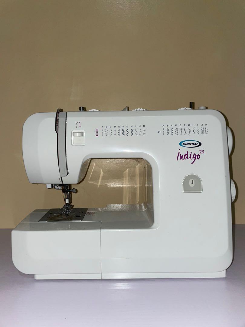 Sewing Machine Semco Indigo, Hobbies & Toys, Stationery & Craft, Craft