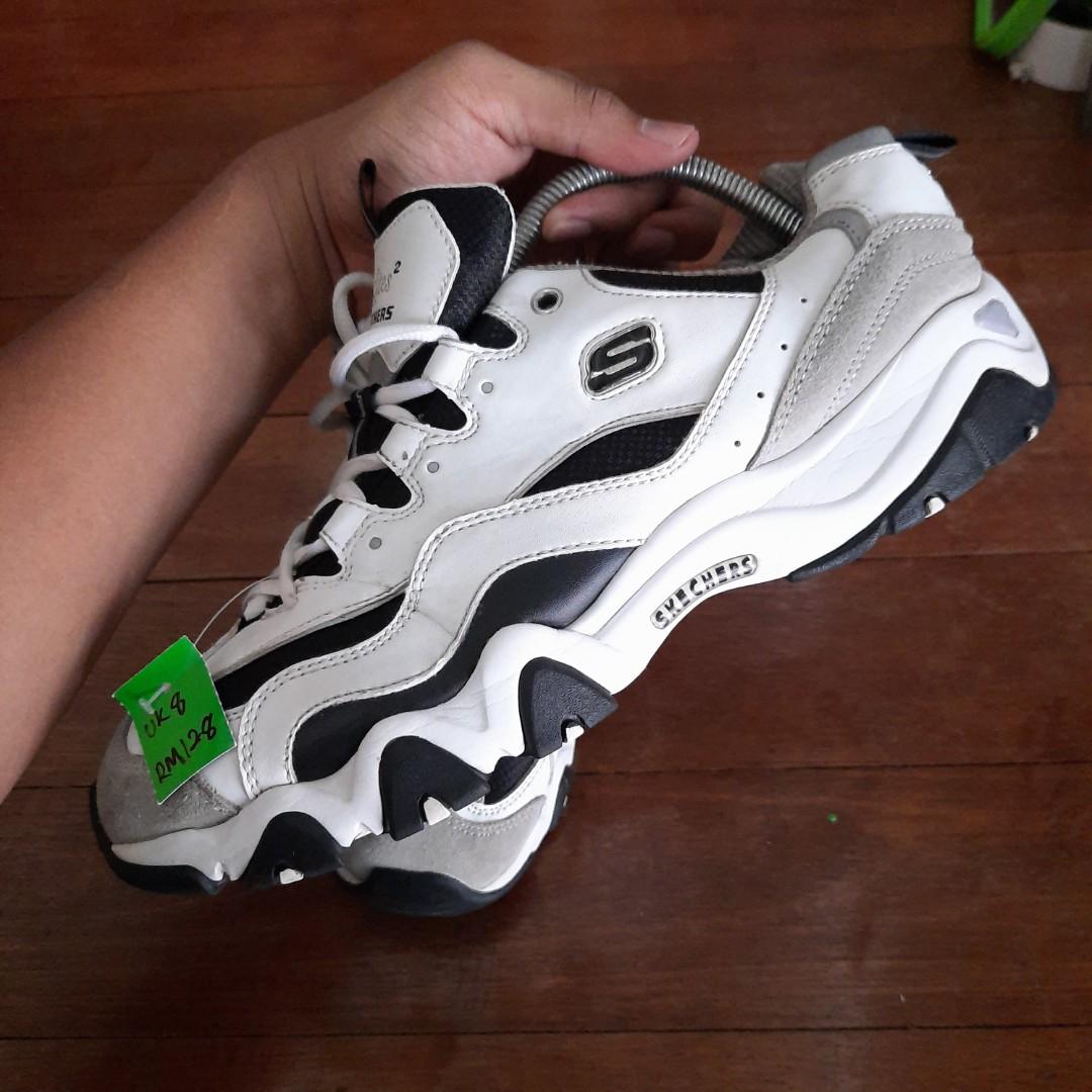 Skechers d'lites 2 mens silver top