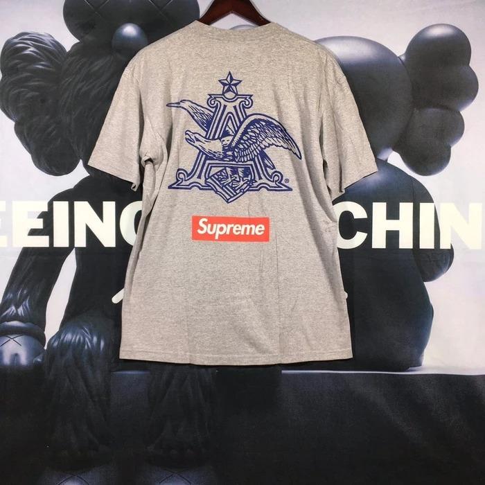 Supreme budweiser tee hot sale