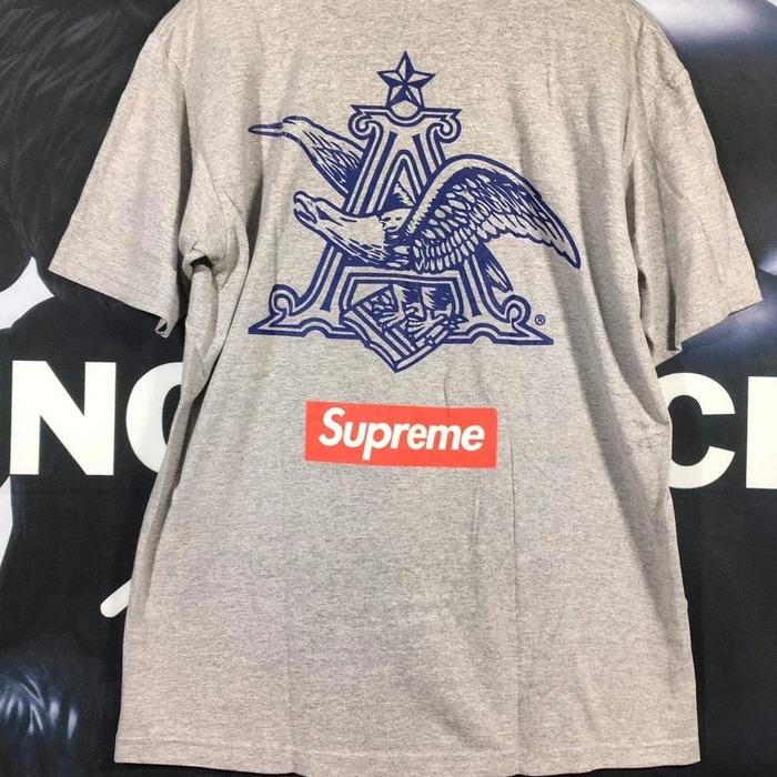 Supreme Budweiser Tee Men s Fashion Tops Sets Tshirts Polo