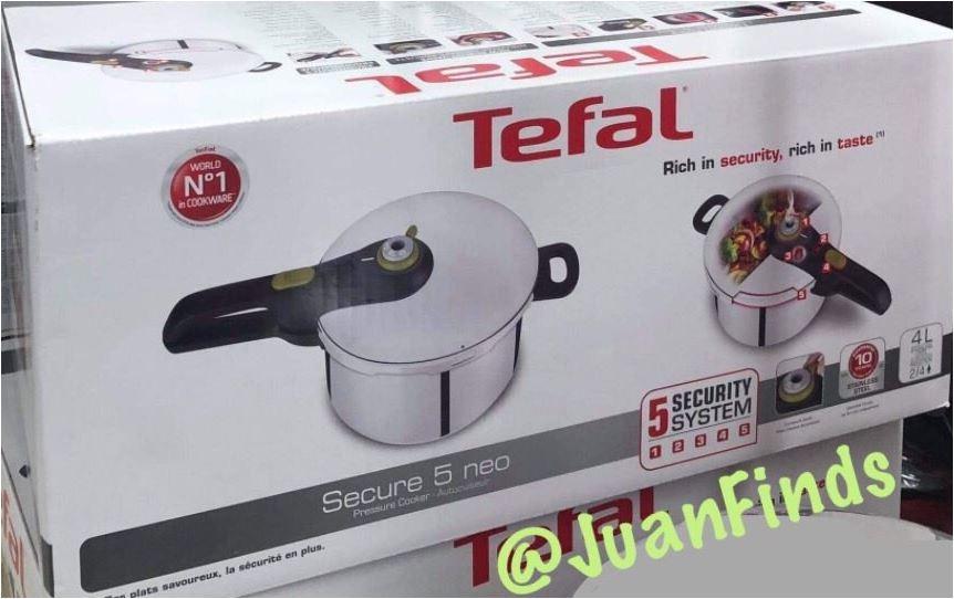 T-fal Secure 5 Neo Pressure Cooker, 4-L